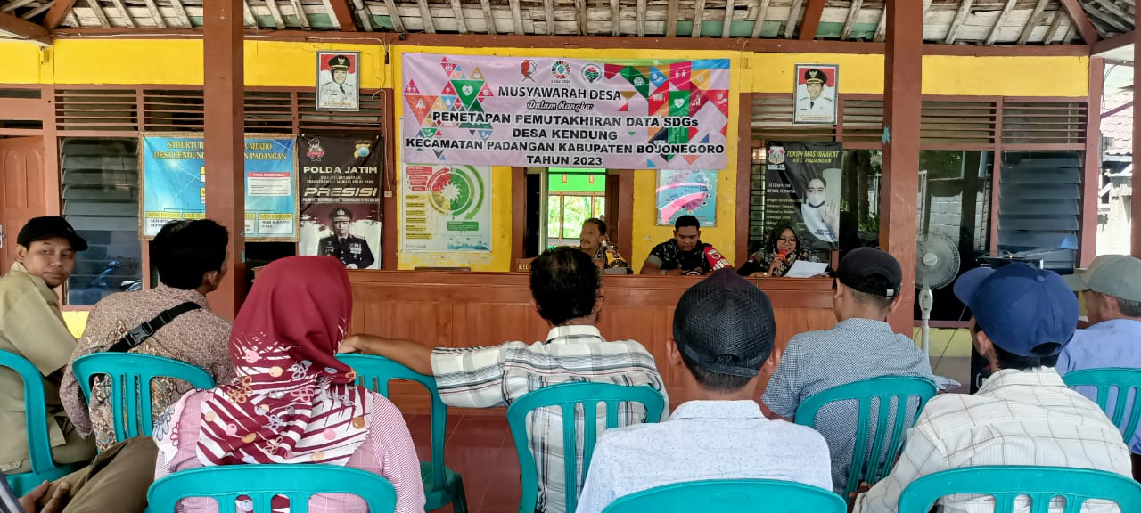 PENETAPAN SDGS DAN DAMISDA DESA KENDUNG